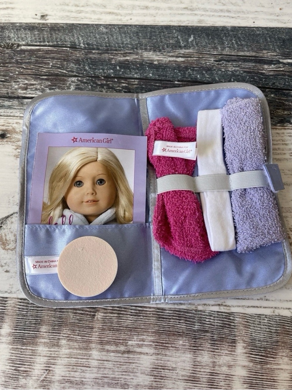 My American Girl Doll CLEAN SKIN KIT - Complete w Cloths Headband & Pamphlet